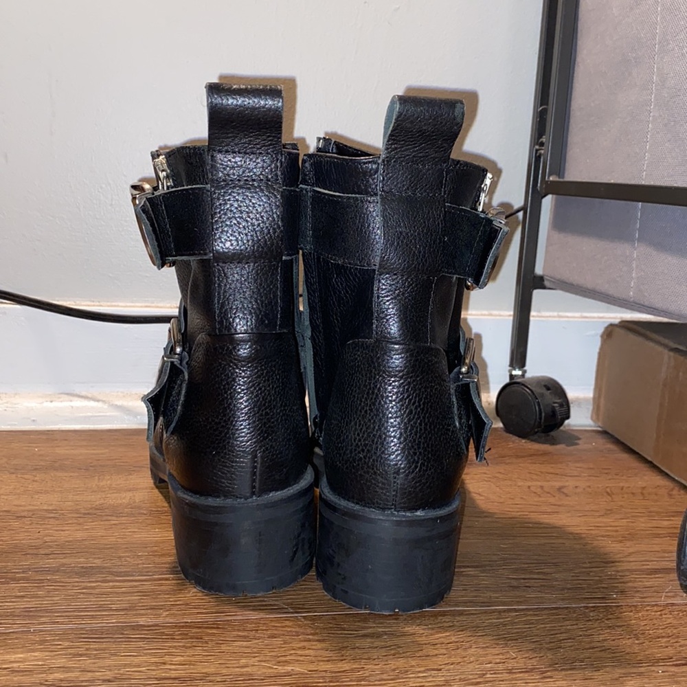 ZARA basic collection combat boots w zippers size 39 - never worn outside - Picture 10 of 14